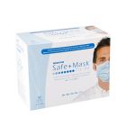 Medicom 2000B，Safe+Mask® 普通医用口罩（绑带），50个/盒，6盒/箱，三层，蓝色