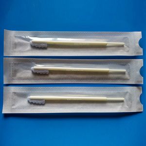 Solelybio.SBM0517	  一次性锯齿纤维棉签拭子/无菌独立包装三节可拆卸锯齿拭子 