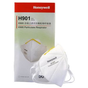 Solelybio	  SBM0419    霍尼韦尔H901   	KN95防雾霾口罩 PM2.5口罩  头带式   50只/盒  12盒/箱