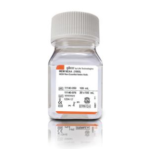 Invitrogen 11140050，MEM Non-Essential Amino Acids Solution, 100X，规格：100mL，室温保存