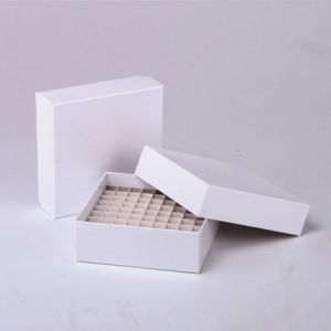 SolelyBio SBM0003，81孔纸质冻存盒，加厚覆膜纸，9*9格，采用耐用型硬纸板制成